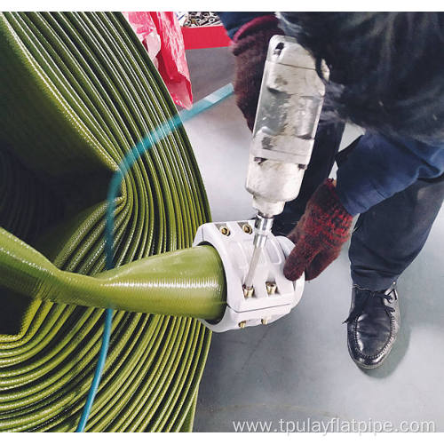 4inch Antistatic Oil Delivery TPU Lay Flat Hose